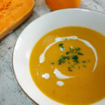 Crema de Calabaza y Naranja