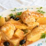 bacalao con naranja