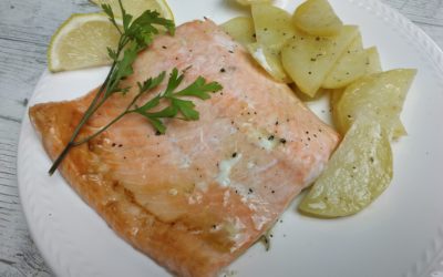 Salmón al Horno con Limón