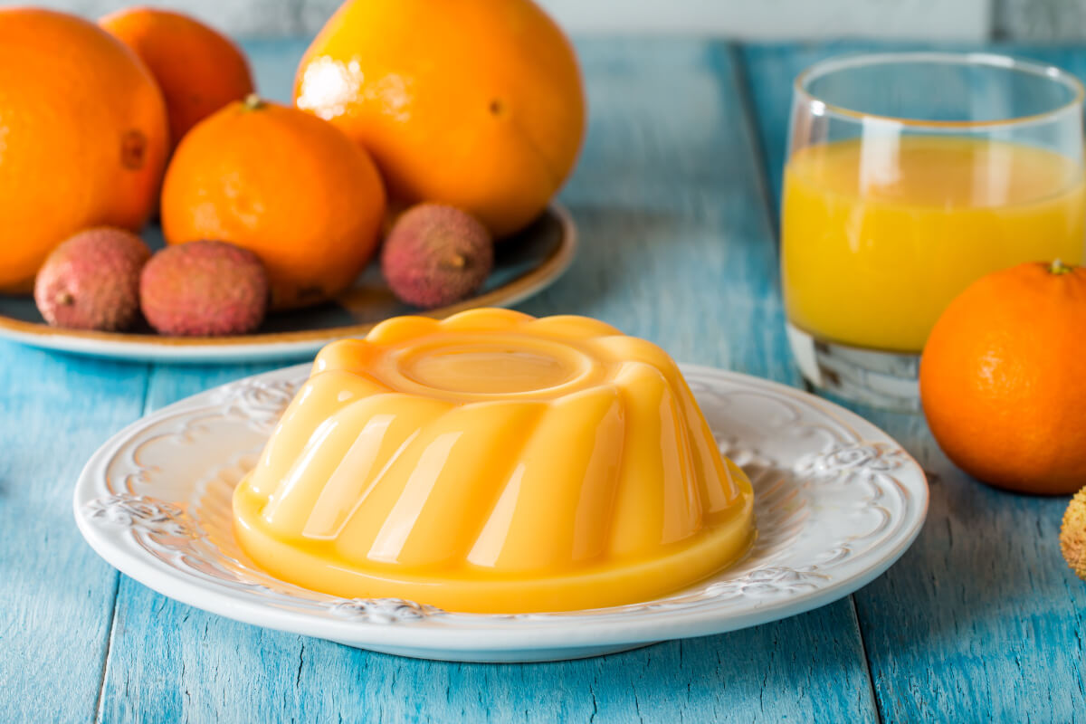 Receta del pudin de naranja tradicional y fácil de hacer