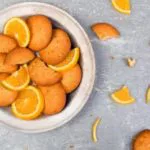 galletas de avena y naranja