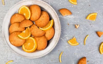 Galletas de avena y naranja