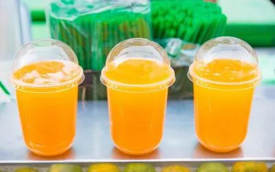 Granizado de naranja