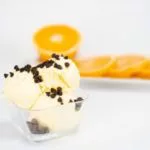 helado de naranja