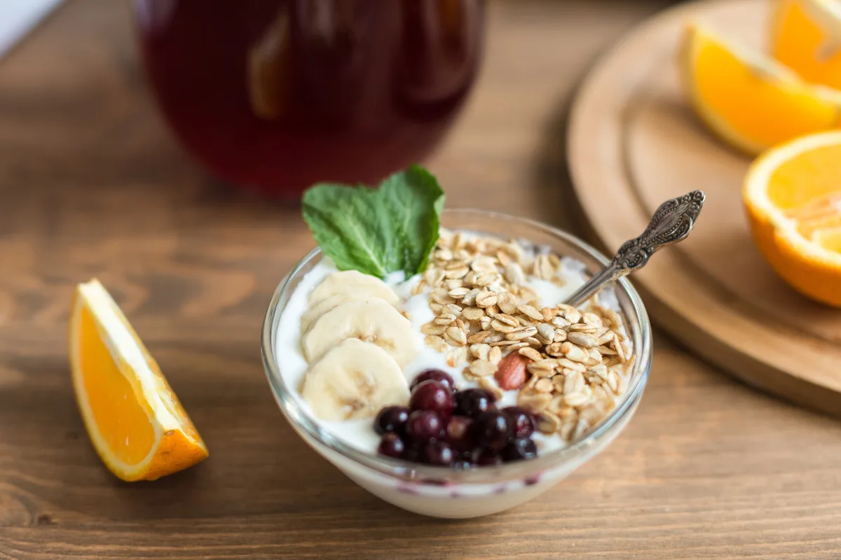 yogur de naranja