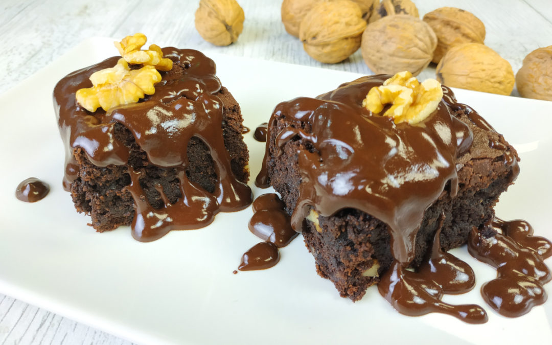 Brownie con nueces