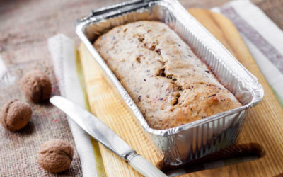 Bizcocho de calabaza y nueces