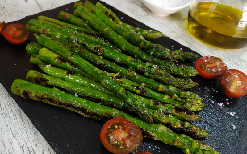 ▷ Los Mejores Espárragos Verdes A La Plancha | FrutaMare