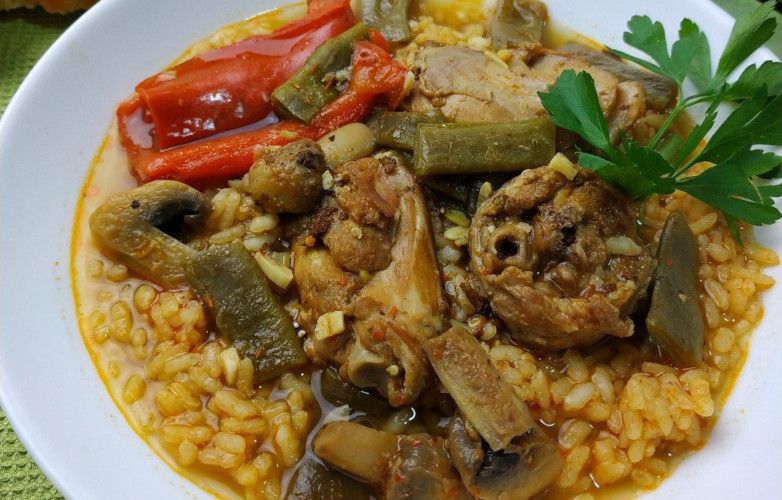 Arroz con conejo