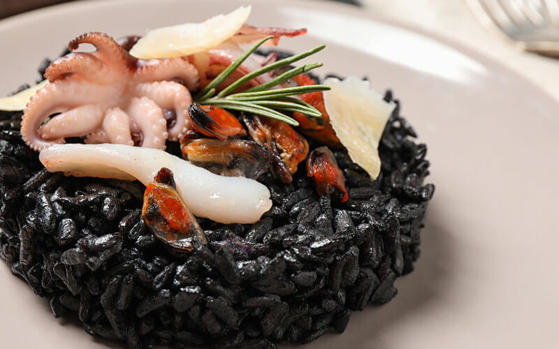 arroz negro con sepia