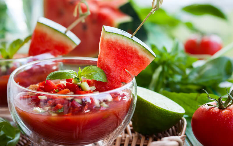 gazpacho de sandía