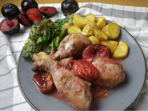 Pollo con Ciruelas 1 Pollo con Ciruelas 1