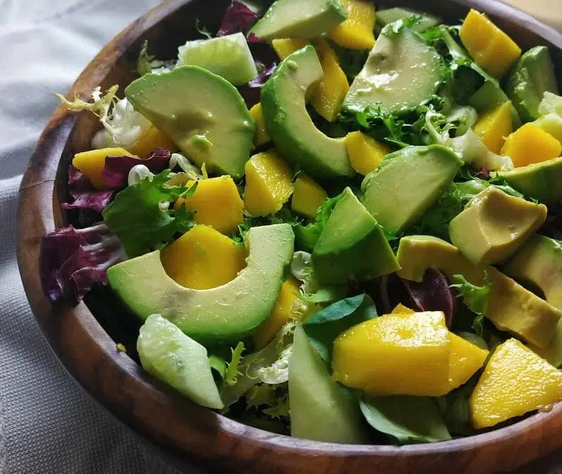 Ensalada de Mango y Aguacate