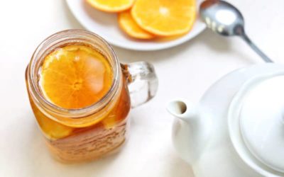 Infusión de Cáscara de Naranja para Dormir