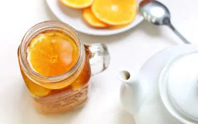 Infusión de Cáscara de Naranja para Dormir