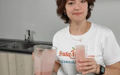 Batido Dulce Amanecer: Batido de Fresa y Plátano
