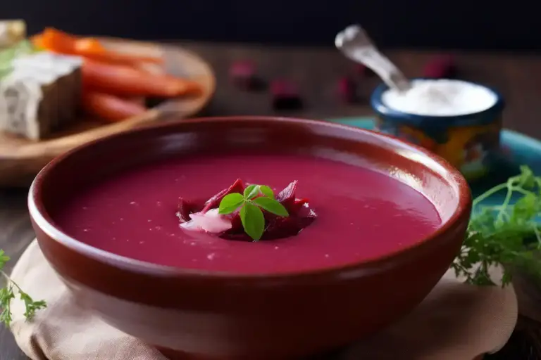 Salmorejo de Remolacha
