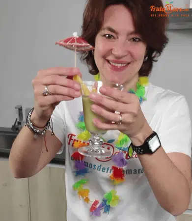 batido de piña