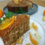 Bizcocho de mandarina y nueces