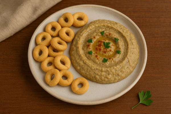 hummus de berenjena