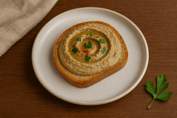 hummus de berenjena