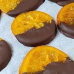 naranja con chocolate