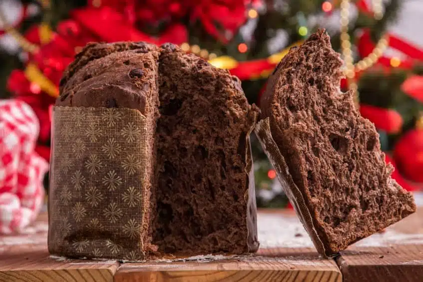 Panettone de Chocolate y Naranja