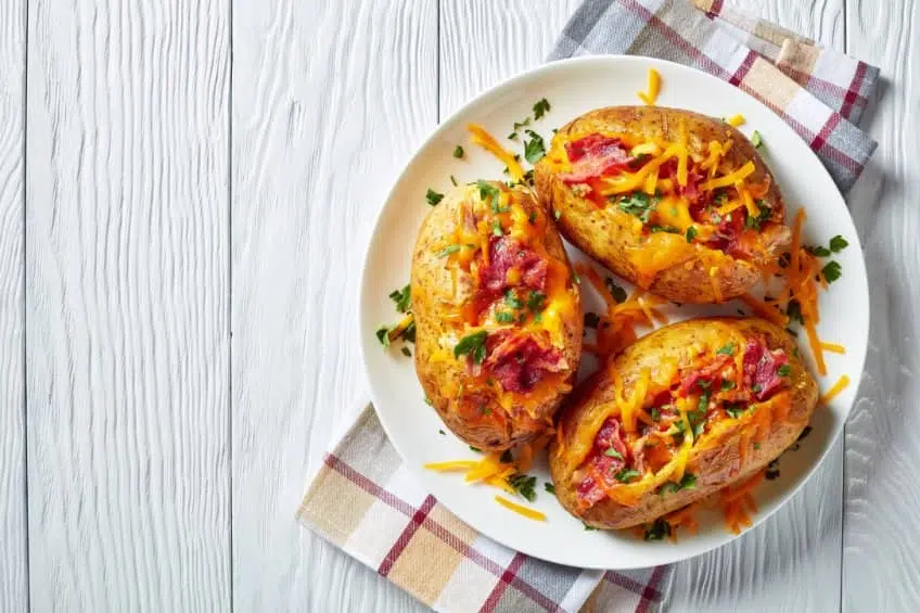 Patatas Rellenas De Carne