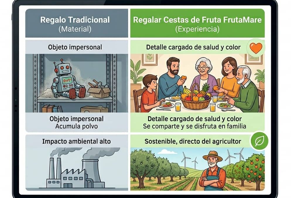 Regalar Cestas de Fruta: El Detalle Más Original