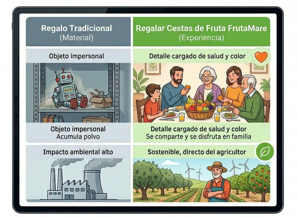 regalar cestas de fruta