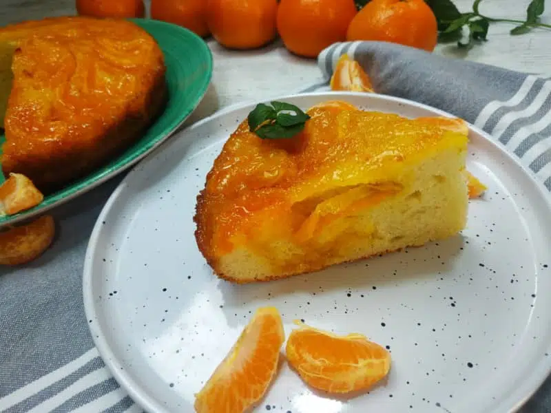 Tarta de mandarina