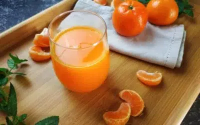 Zumo de mandarina